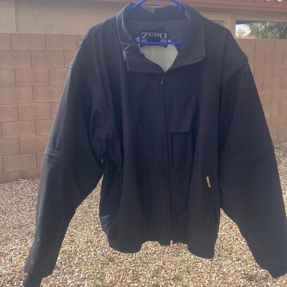 Gore-Tex zero restriction large golf jacket coat